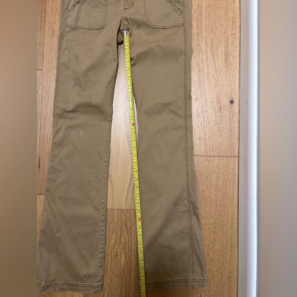 Y2K Hollister Low Rise Flare Khaki Utility Pants - Picture 13 of 14